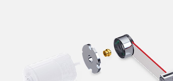 坚固耐用的编码器，可提供高精度和高分辨率信号的直流测速机和旋转变压器。 由于共振原因，这些组件主要安装在带通轴的电机上。 组件的安装专门针对电机进行适配，且必须在供应车间内完成。